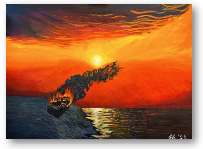 Sunset in Chaos [PRINT]