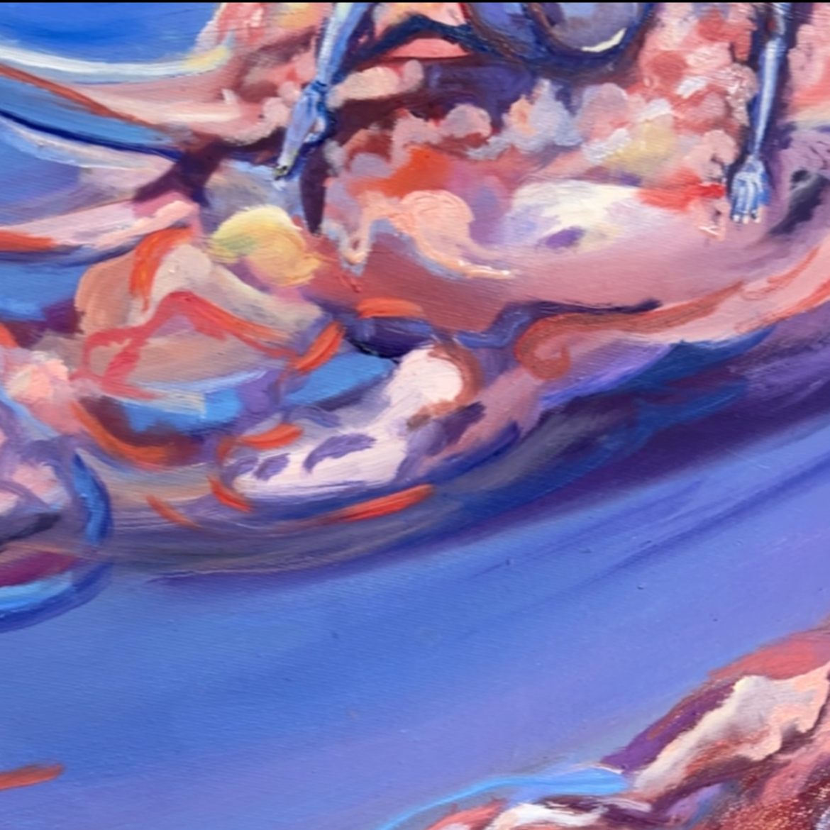 "Lean Into Me" - Limited Edition Print